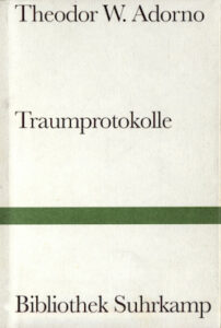 Cover: »Das muffige Geschwür ›Etüde‹.« – Adornos Träume