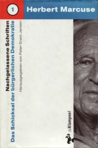 Cover: Das Schicksal der bürgerlichen Demokratie