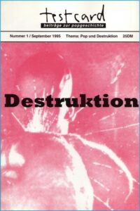 Cover: Pop & Destruktion