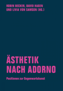 Cover: Ästhetik nach Adorno
